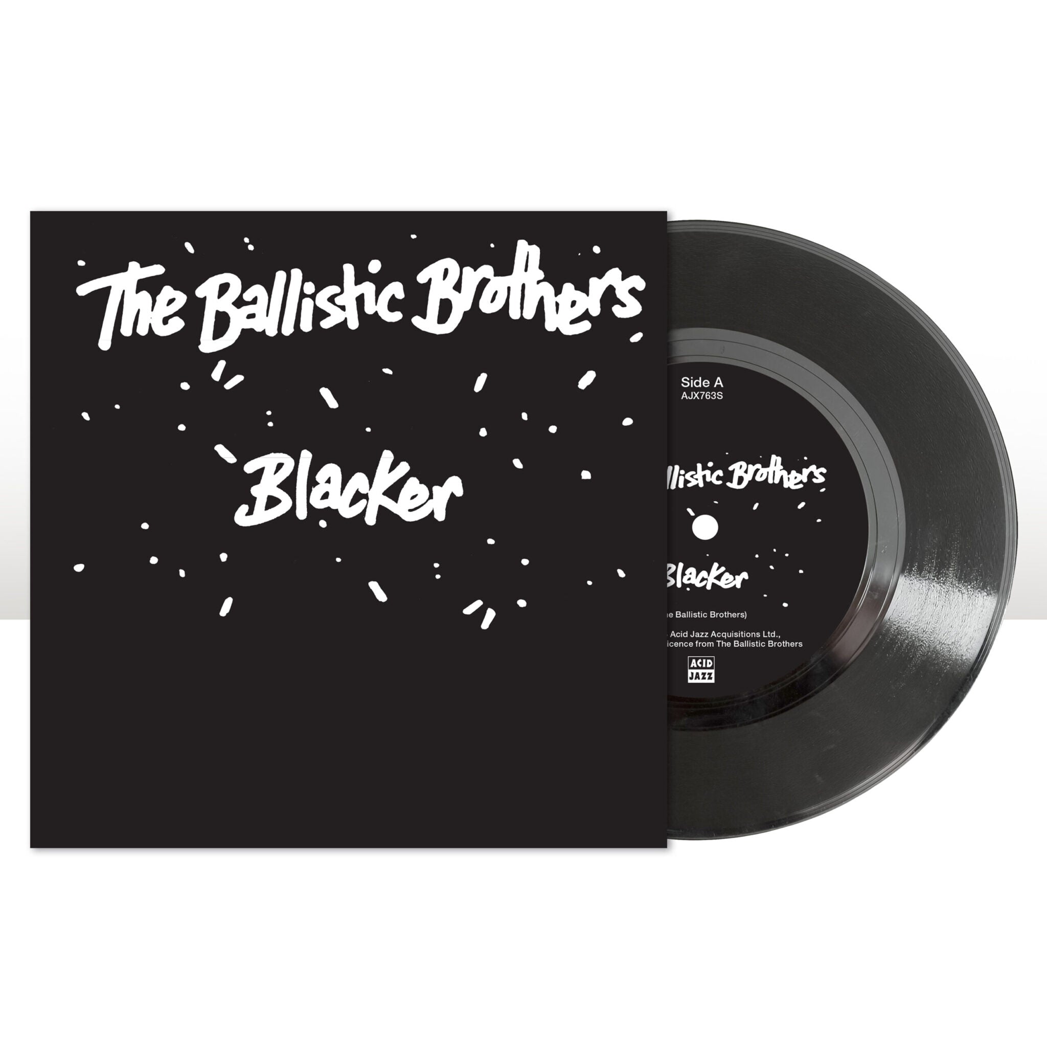 The Ballistic Brothers - 'Blacker' (7" Vinyl)