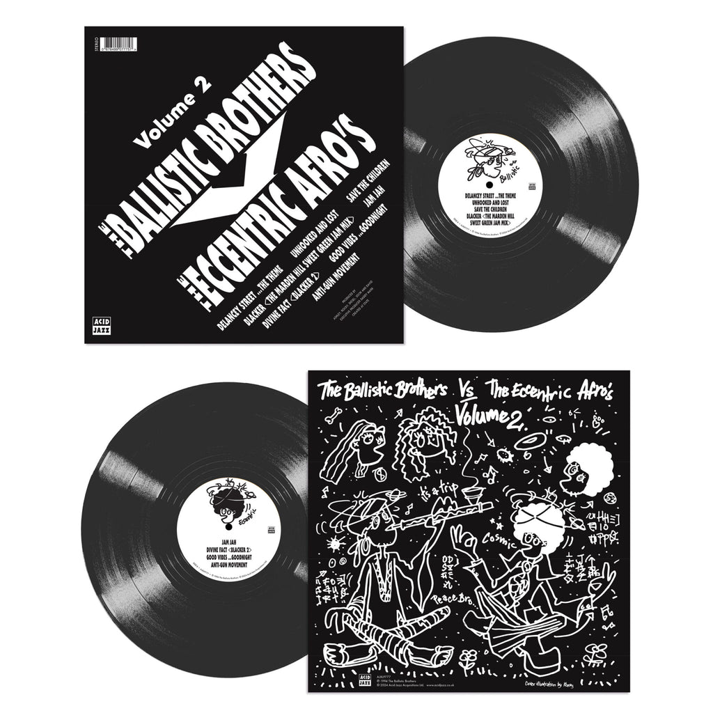The Ballistic Brothers vs. The Eccentric Afros Vol. 2 (Vinyl LP)