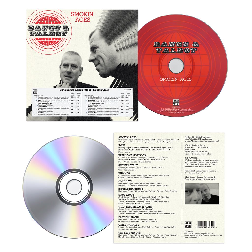 Bangs & Talbot - 'Smokin' Aces' (LP/CD)