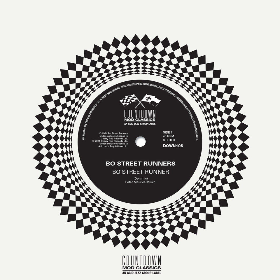 Bo Street Runners - 'Bo Street Runner' / 'Baby Never Say Goodbye' (7" Vinyl)