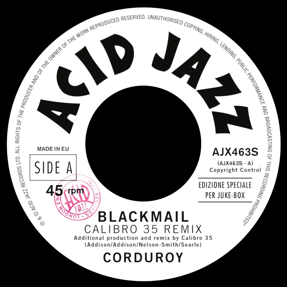 Corduroy - Blackmail Remix Single