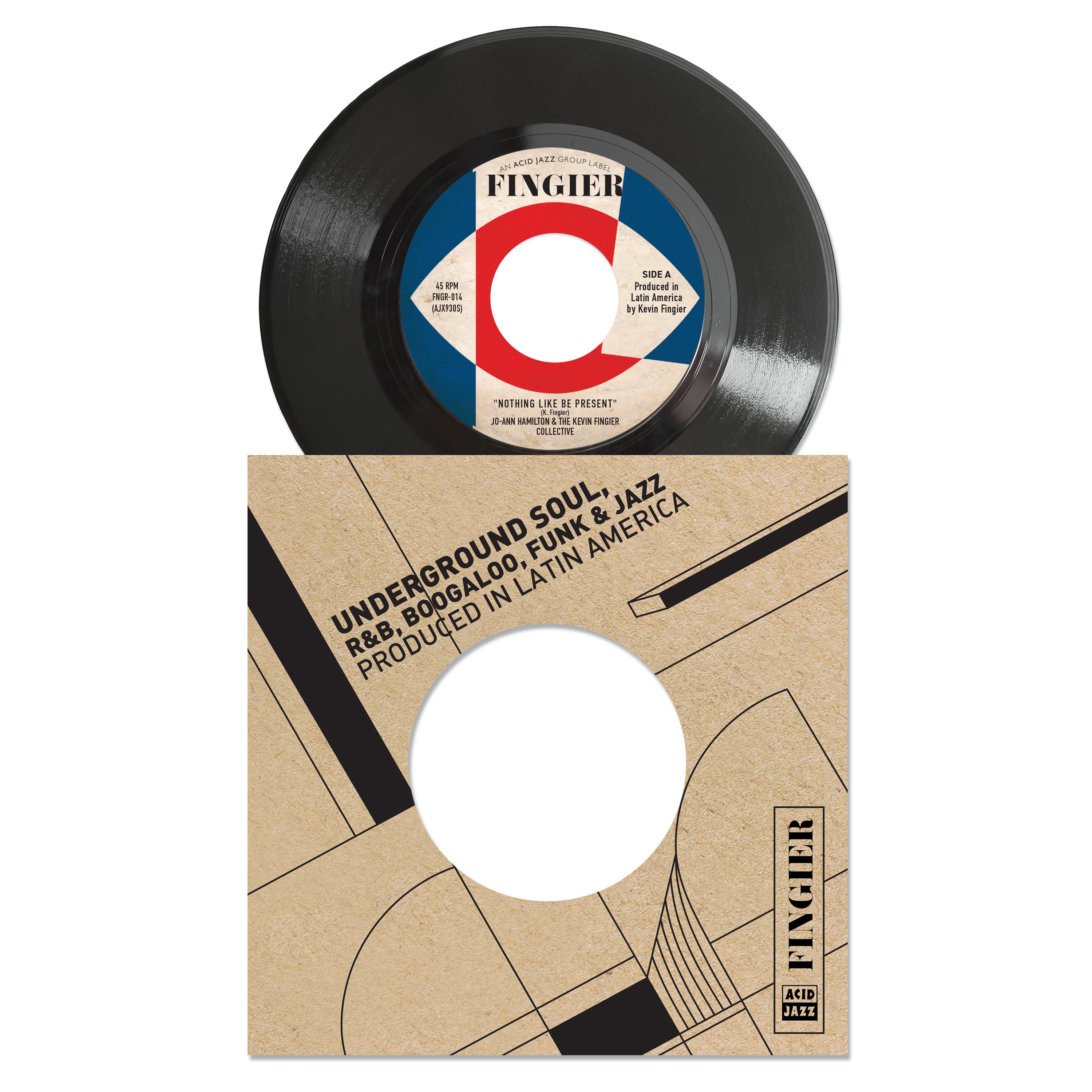 Jo Ann Hamilton & The Kevin Fingier Collective - 'Nothing Like Be Present' (7" Vinyl)