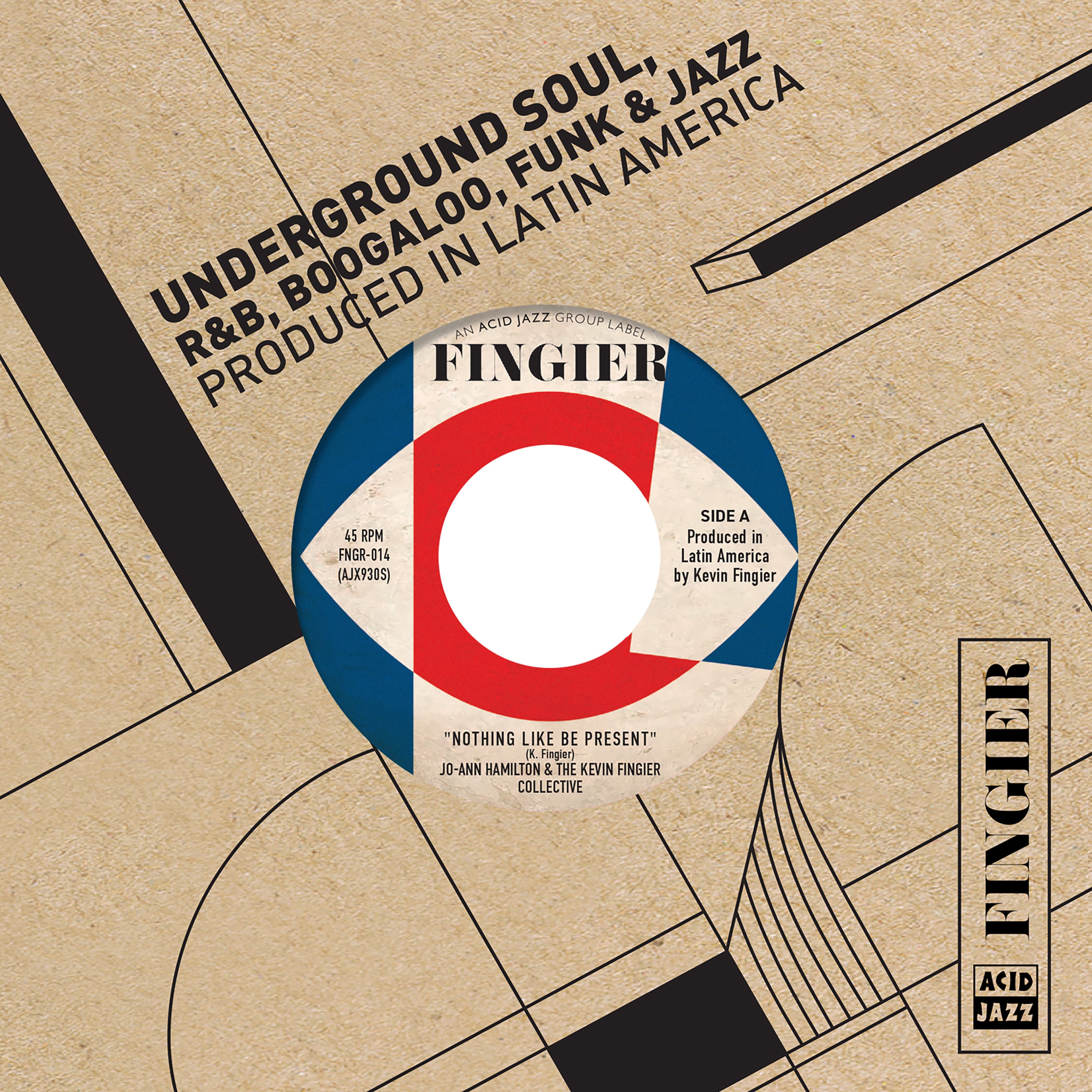 Jo Ann Hamilton & The Kevin Fingier Collective - 'Nothing Like Be Present' (7" Vinyl)