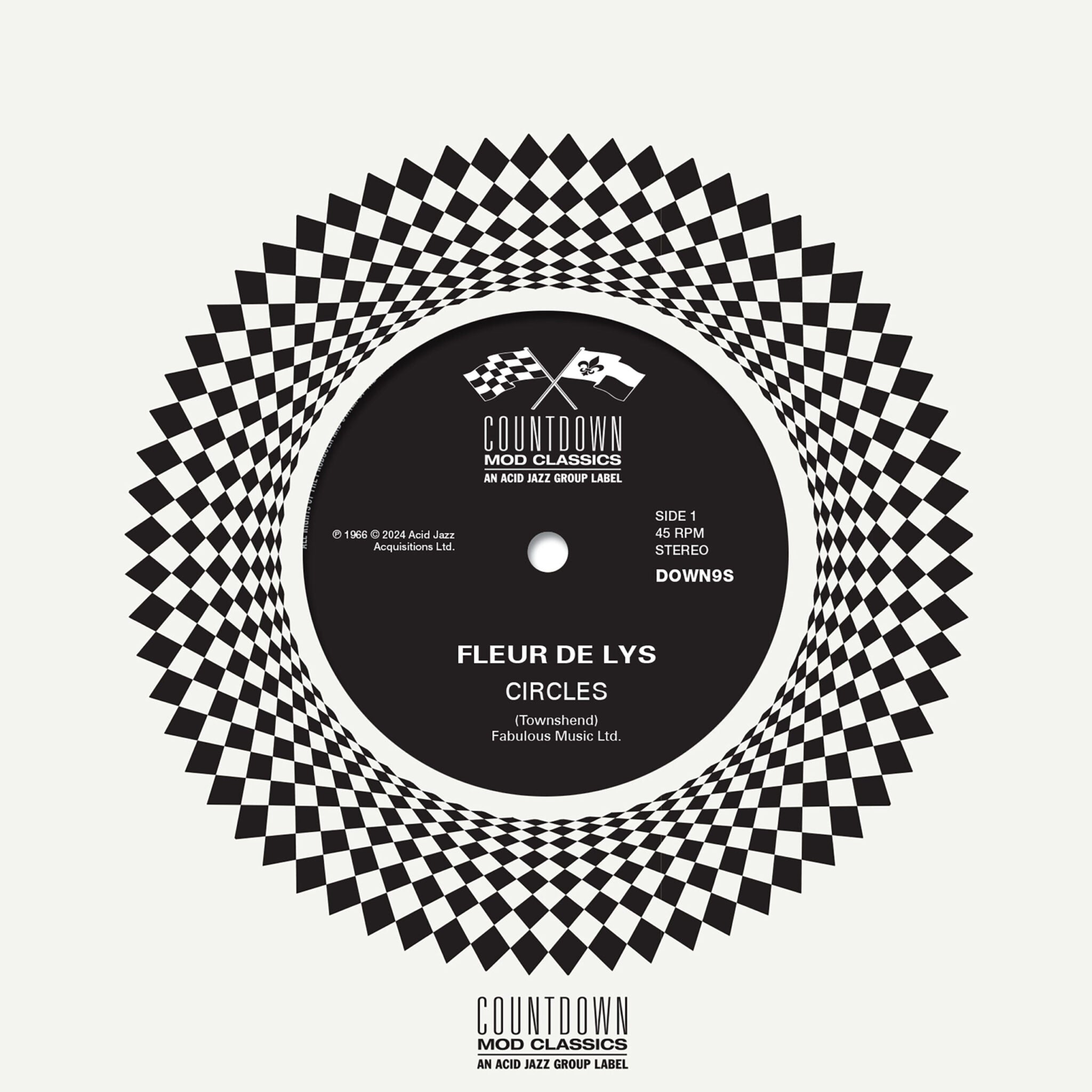 Fleur De Lys - 'Circles' / 'You've Got To Earn It' (7" Vinyl)
