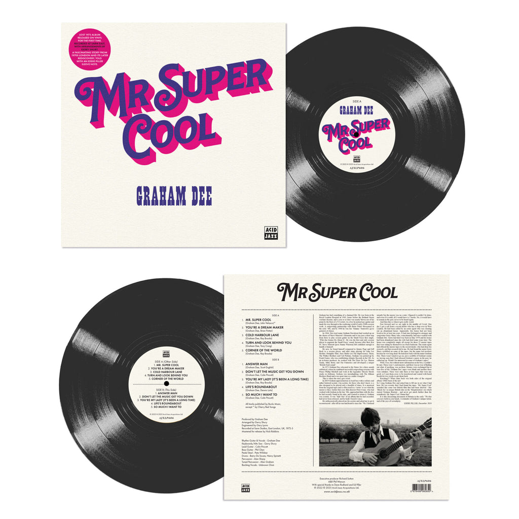 Graham Dee - 'Mr. Super Cool' (Vinyl LP) [Pre-Order]