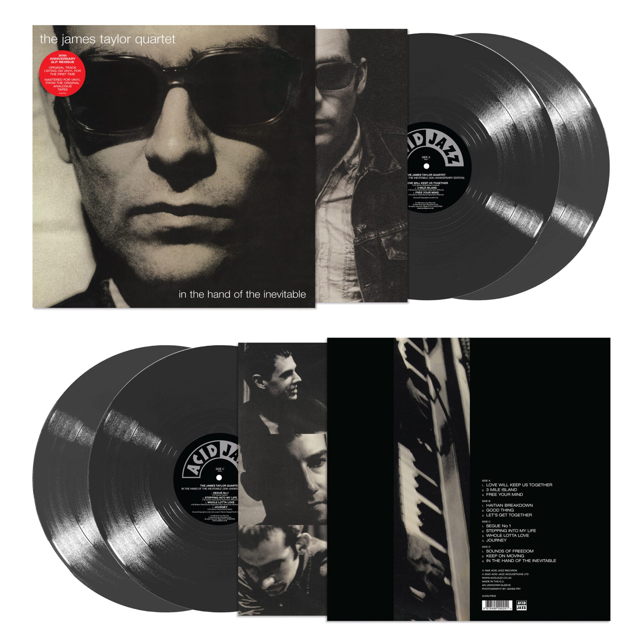 The James Taylor Quartet - 'In The Hand Of The Inevitable' (LP / CD)