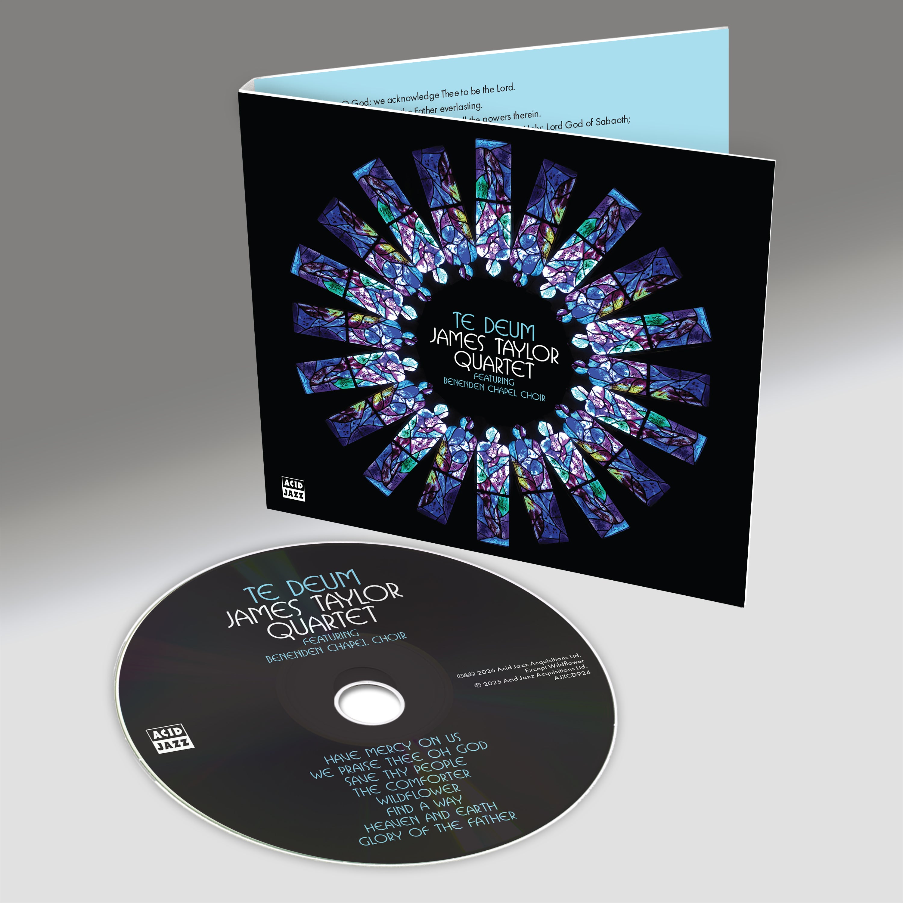 The James Taylor Quartet feat. Benenden Chapel Choir - 'Te Deum' (LP/CD)