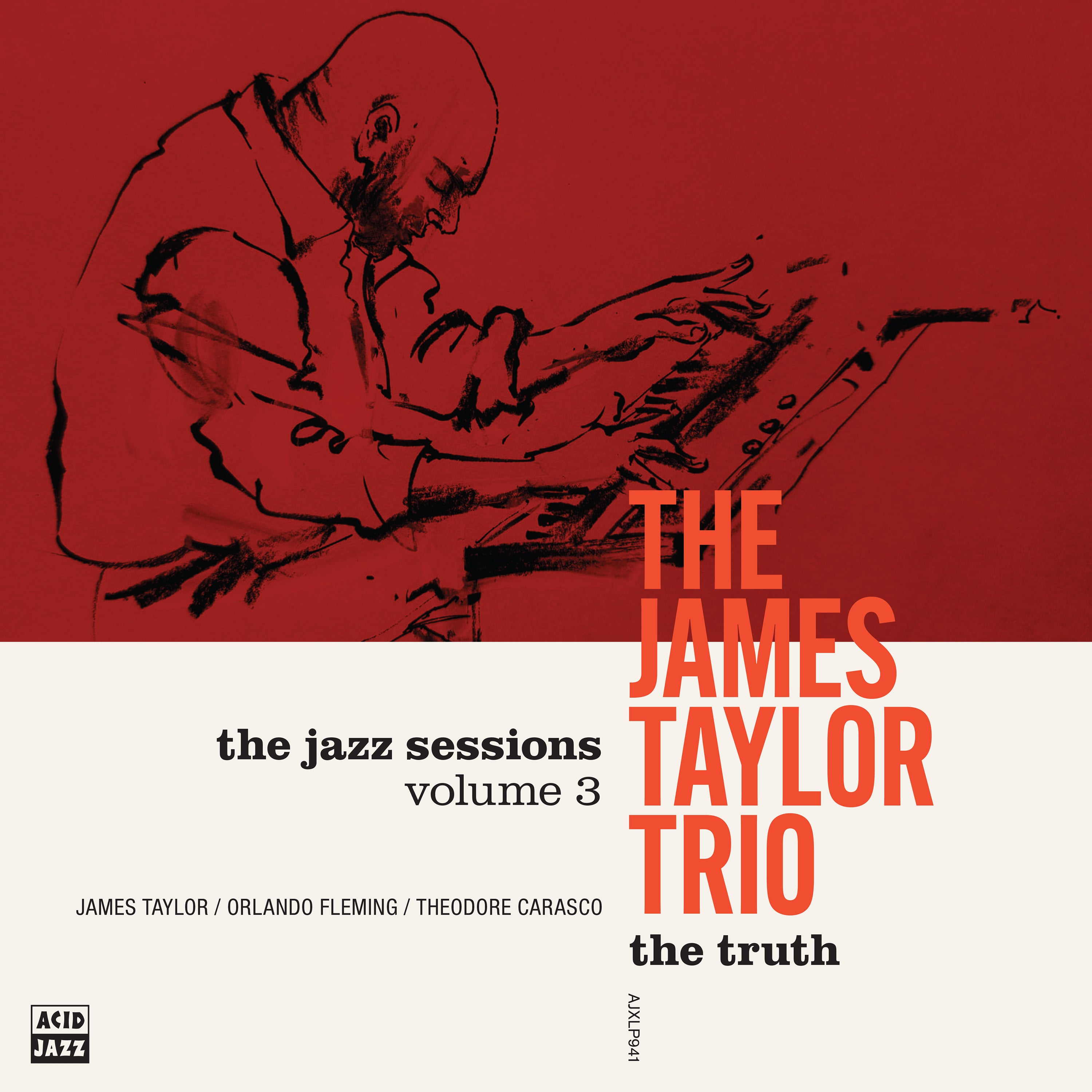 The James Taylor Trio - 'The Truth. The Jazz Sessions Vol. 3' (LP/CD)