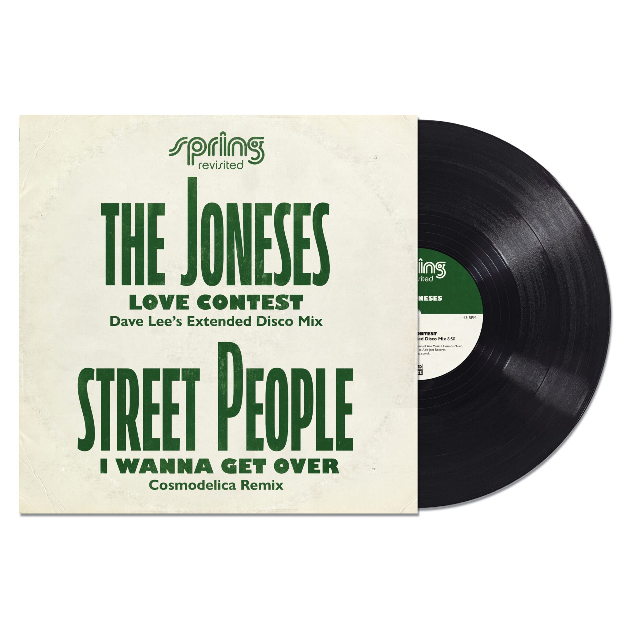 The Joneses 'Love Contest' / Street People 'I Wanna Get Over