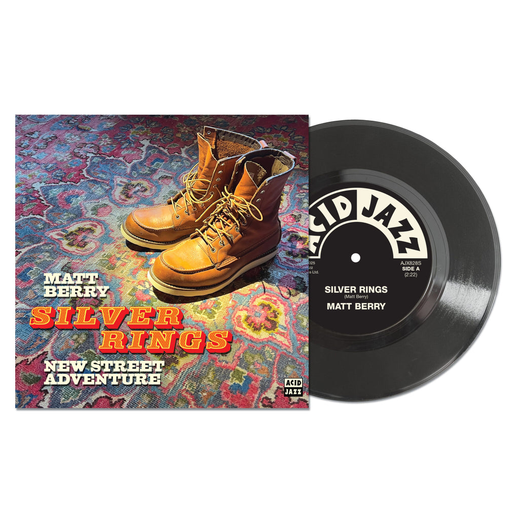 Matt Berry / New Street Adventure 'Silver Rings' (7" Vinyl)