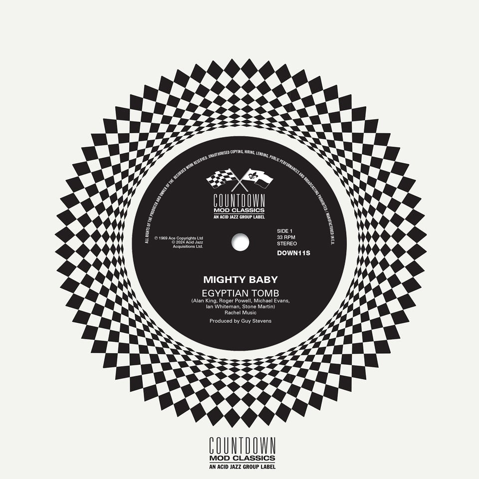 Mighty Baby - 'Egyptian Tomb' (7" Vinyl)