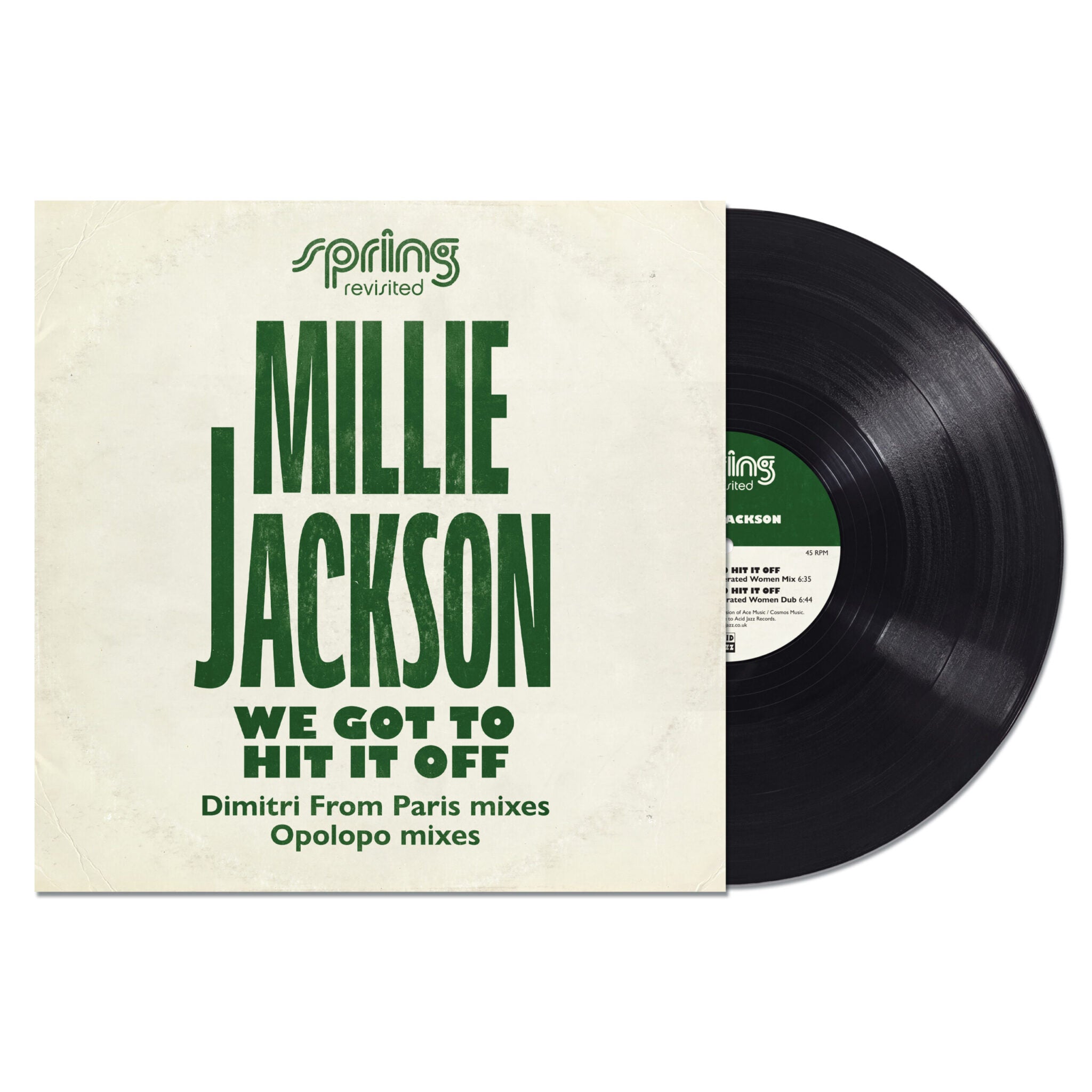 Millie Jackson 'We Got To Hit It Off' Remixes (12" Vinyl)
