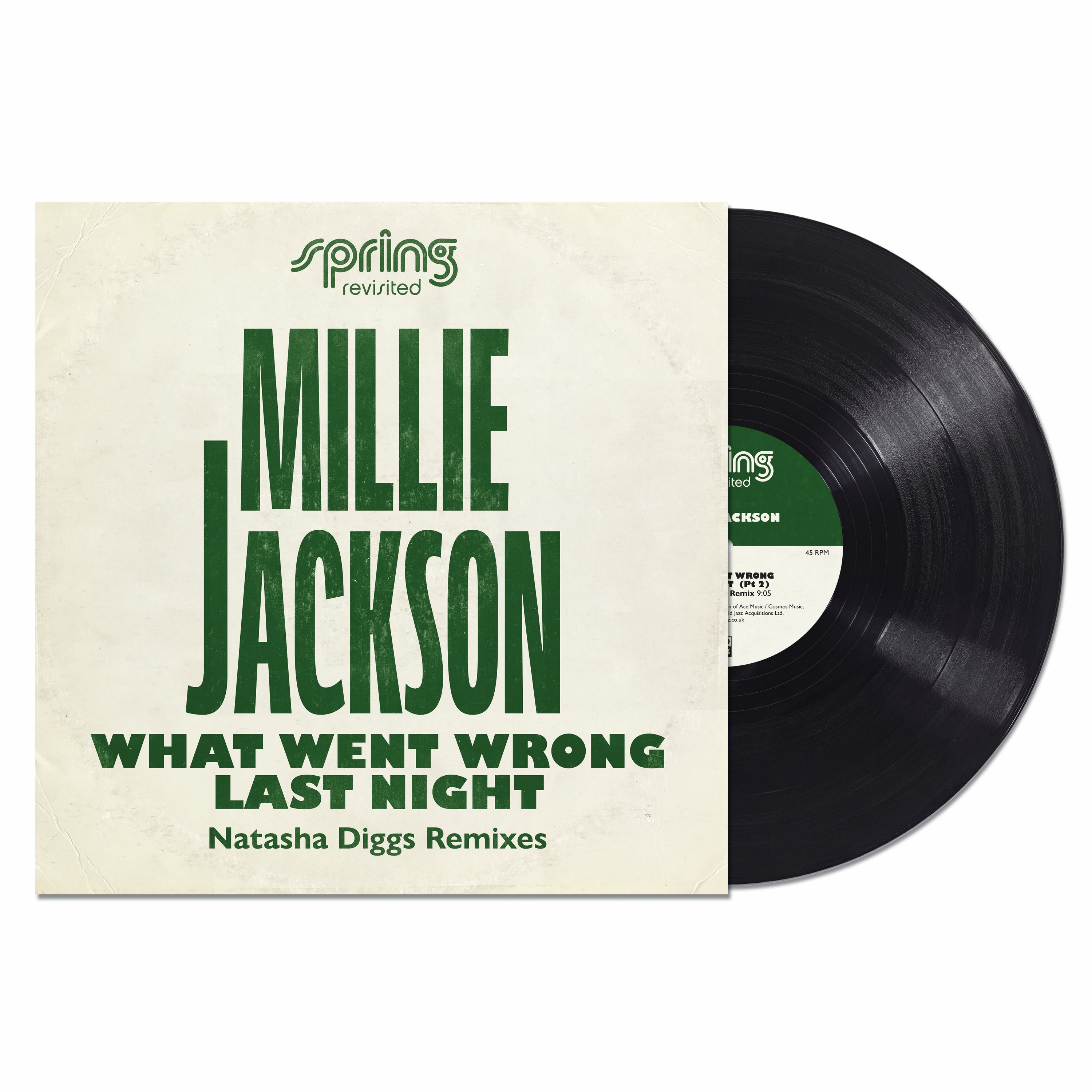 Millie Jackson - 'What Went Wrong Last Night' Natasha Diggs Remixes (12" Vinyl)