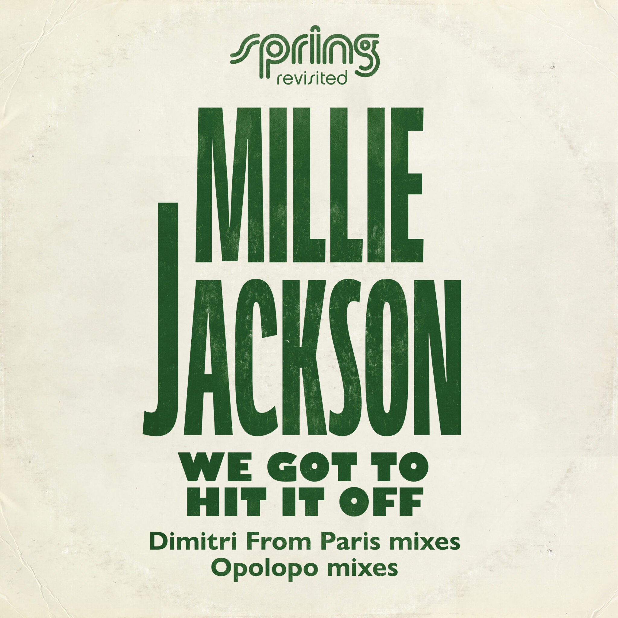 Millie Jackson 'We Got To Hit It Off' Remixes (12" Vinyl)