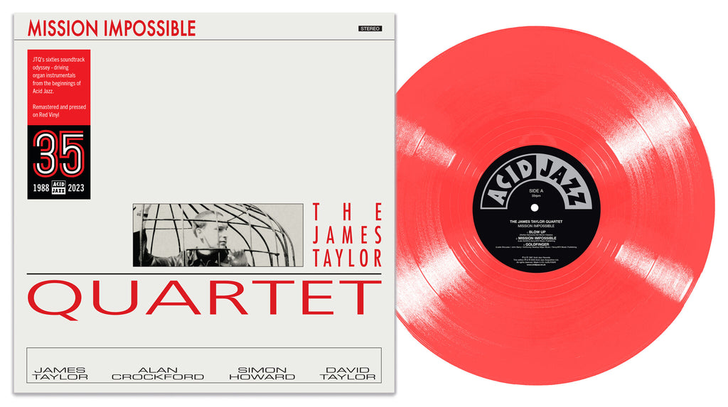 The James Taylor Quartet - 'Mission Impossible' (Red Vinyl LP)