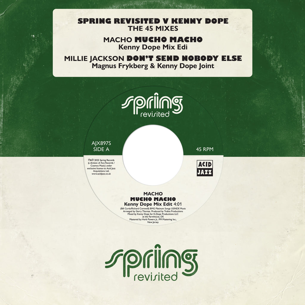 Spring Revisited vs. Kenny Dope: The 45 Mixes (7" Vinyl)