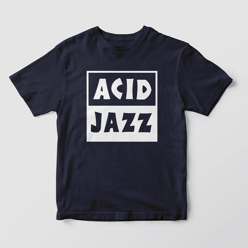 Acid Jazz Logo T-Shirt - Navy