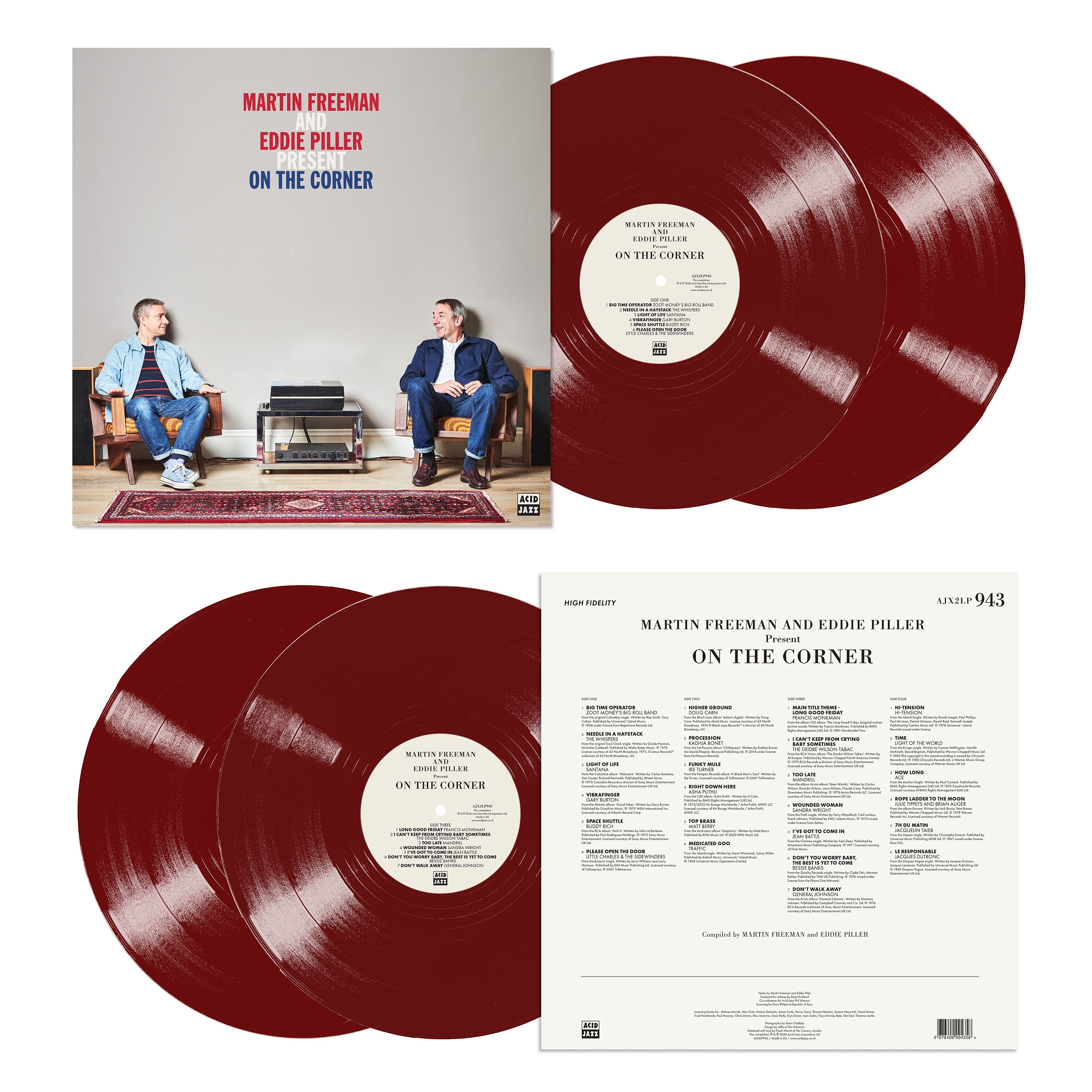 Martin Freeman and Eddie Piller Present On The Corner (2LP/CD)
