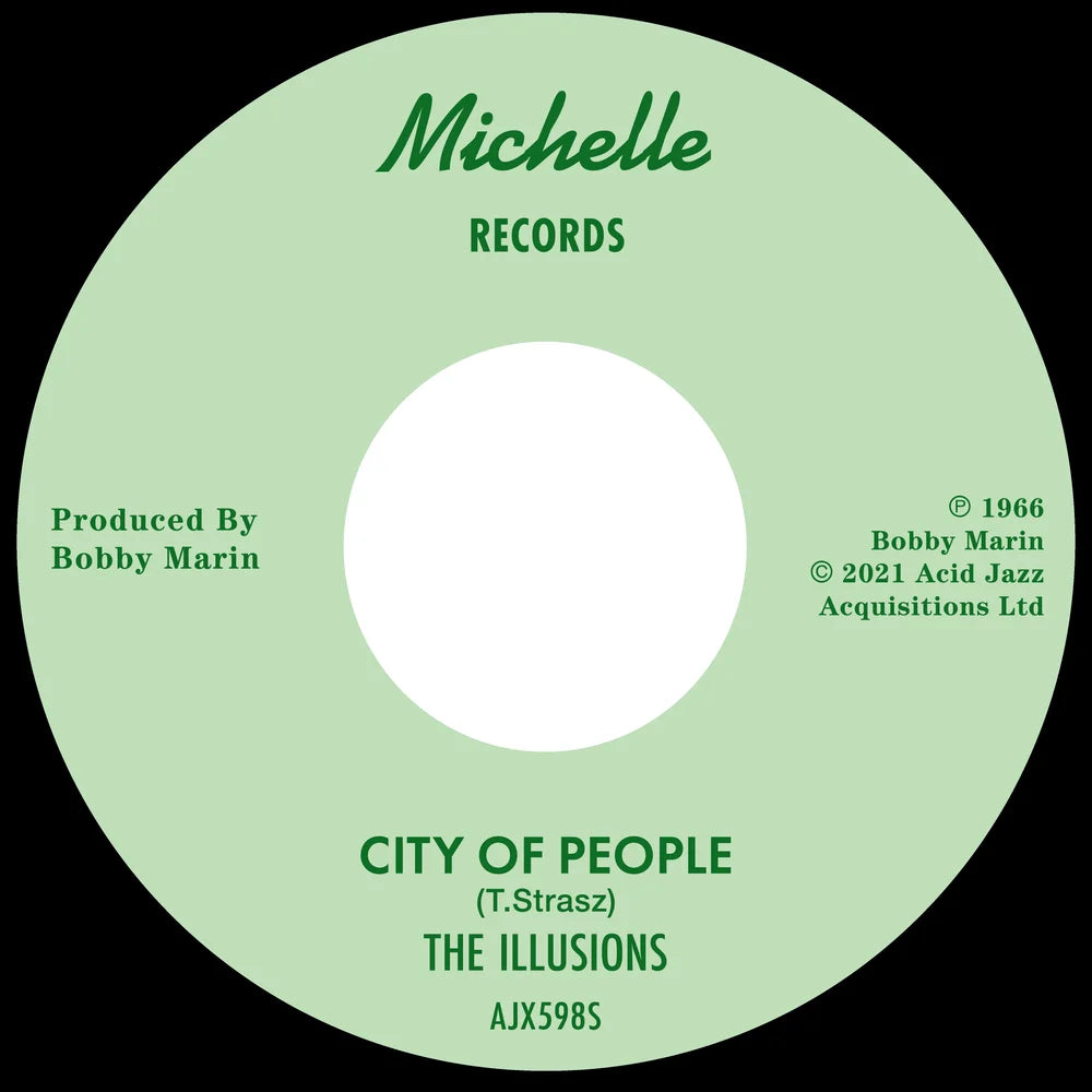 The Illusions - City Of People / Wait Till The Summer / 7"