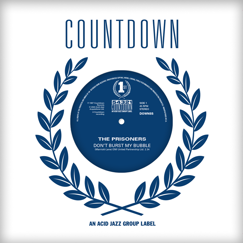 The Prisoners - 'Don't Burst My Bubble' / 'Ain't No Telling' 7" Vinyl