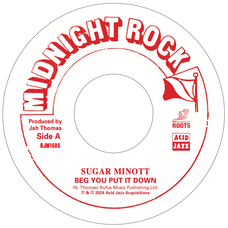 Jah Thomas/Sugar Minott - 'Beg You Put It Down' (7" Vinyl)