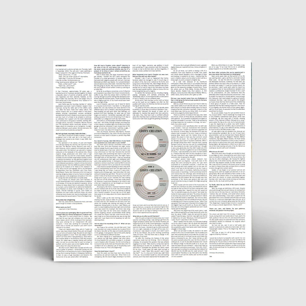 Leon's Creation - 'This Is The Beginning' (LP/CD)
