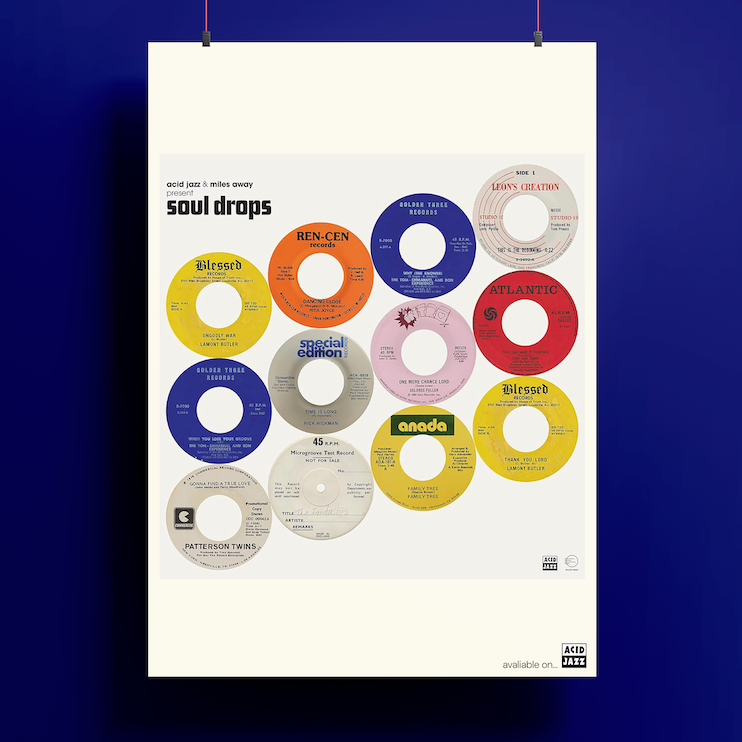 Acid Jazz Compilation Posters