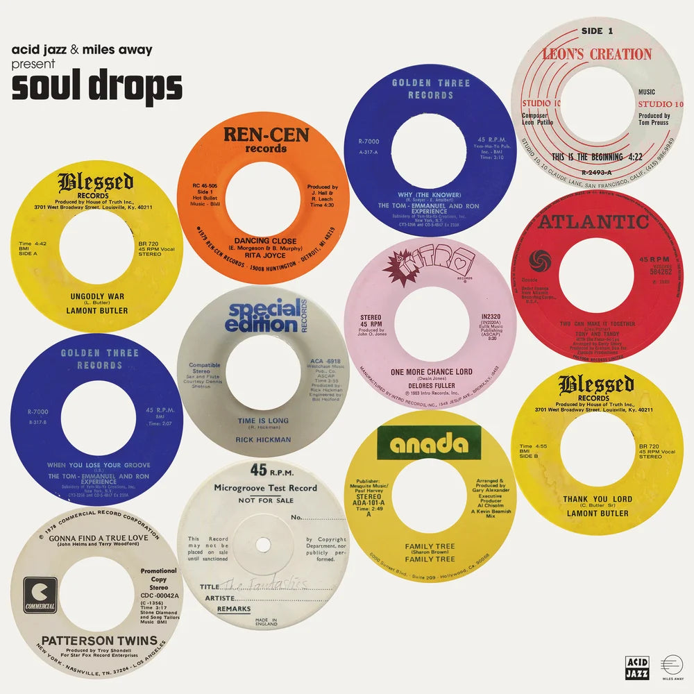 Acid Jazz & Miles Away Presents: Soul Drops (LP)