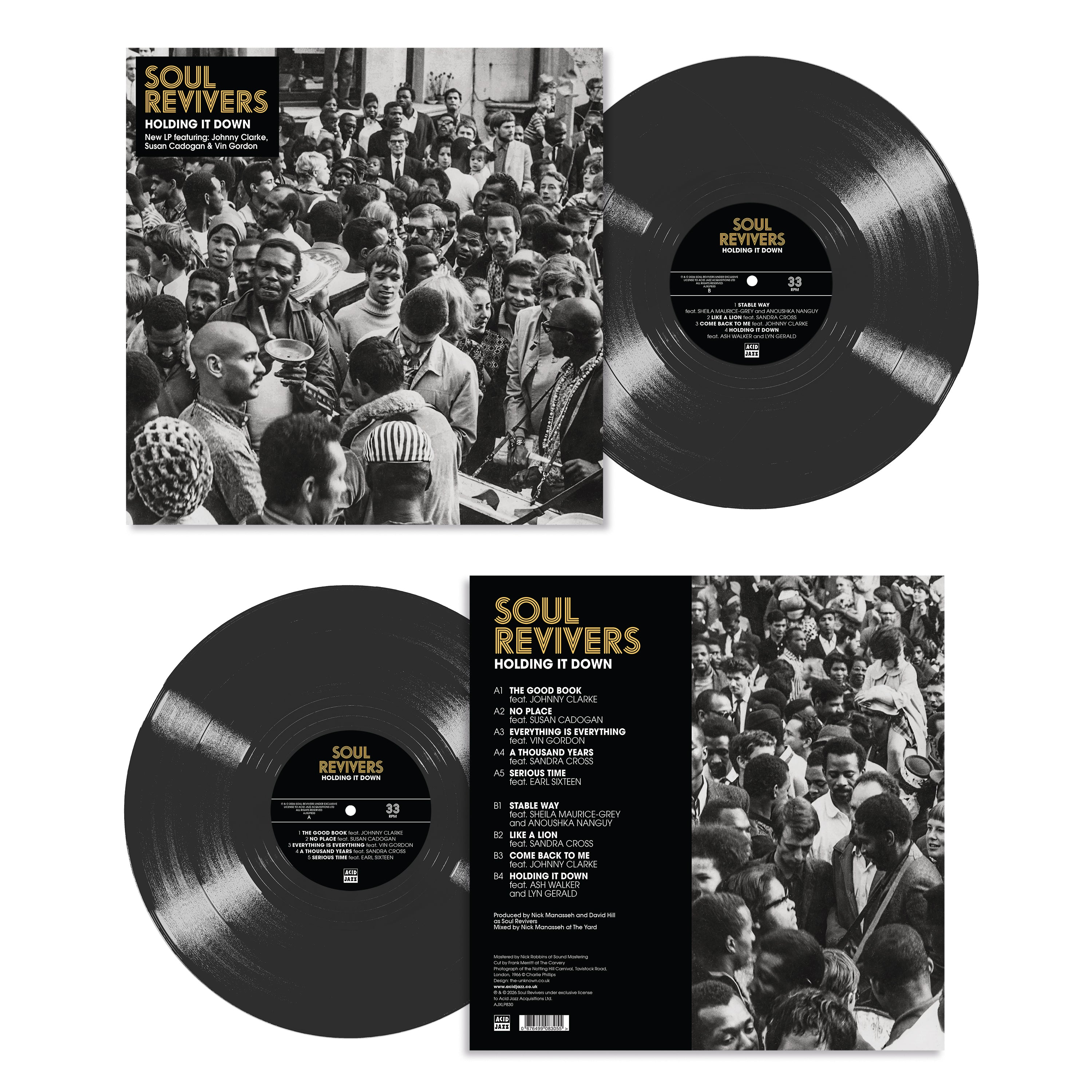 Soul Revivers - 'Holding It Down' (LP/CD)