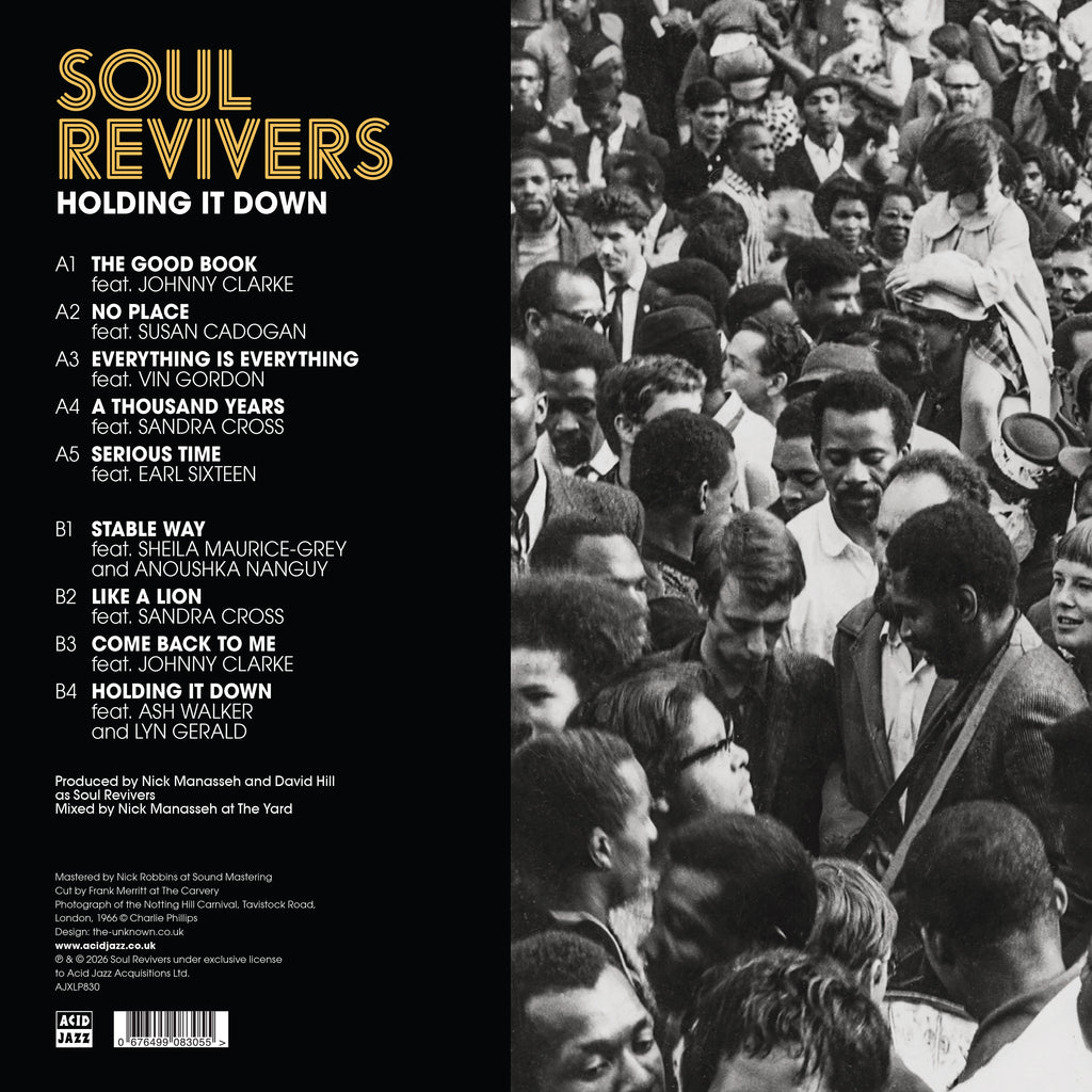 Soul Revivers - 'Holding It Down' (LP/CD)