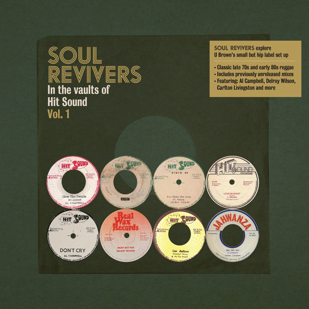 Soul Revivers in the Vaults of Hit Sound, Vol. 1 (LP)