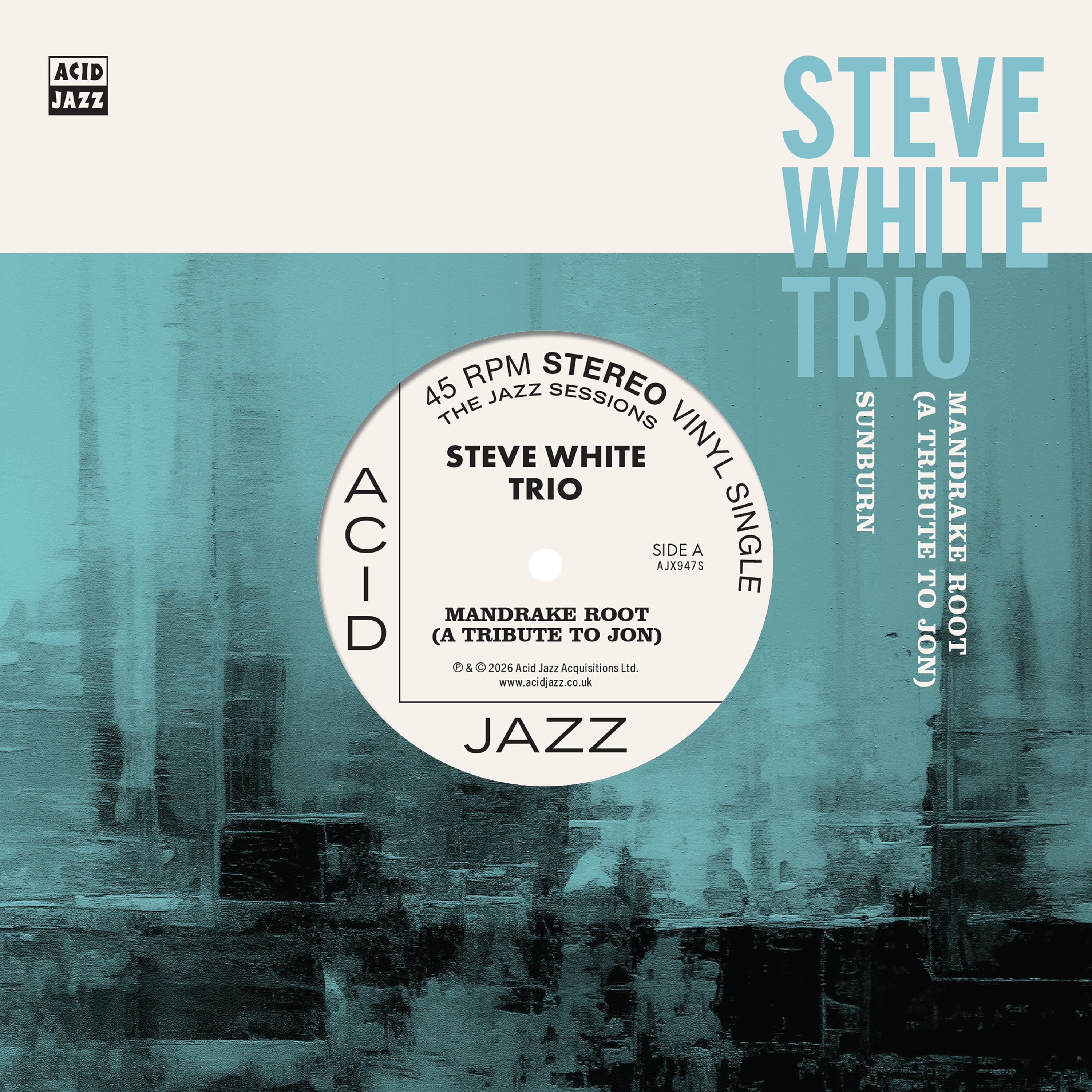 Steve White Trio - 'Mandrake Root' 7" Vinyl