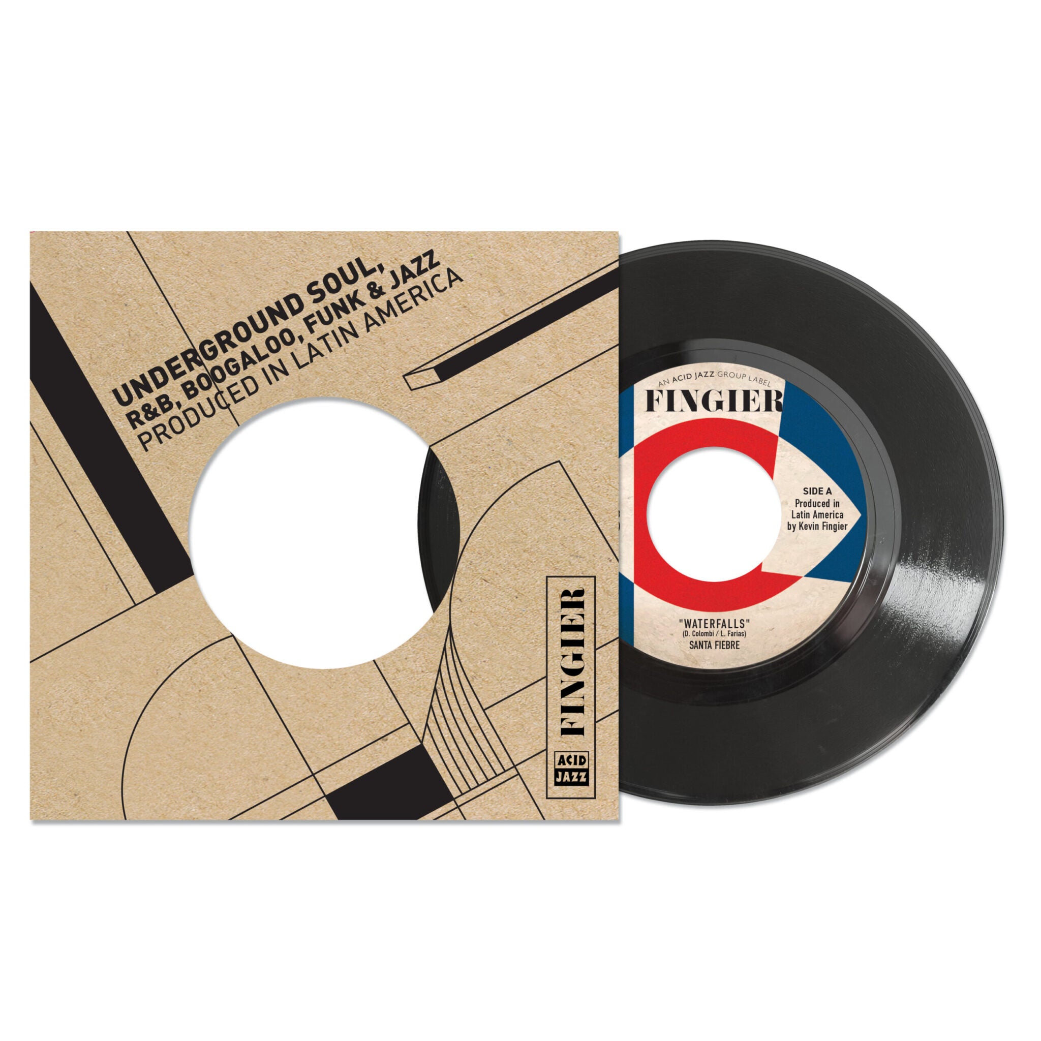 Kevin Fingier collective レコード KEVIN FINGIER COLLECTIVE / DON'T WANNA CRY NO MORE / 7
