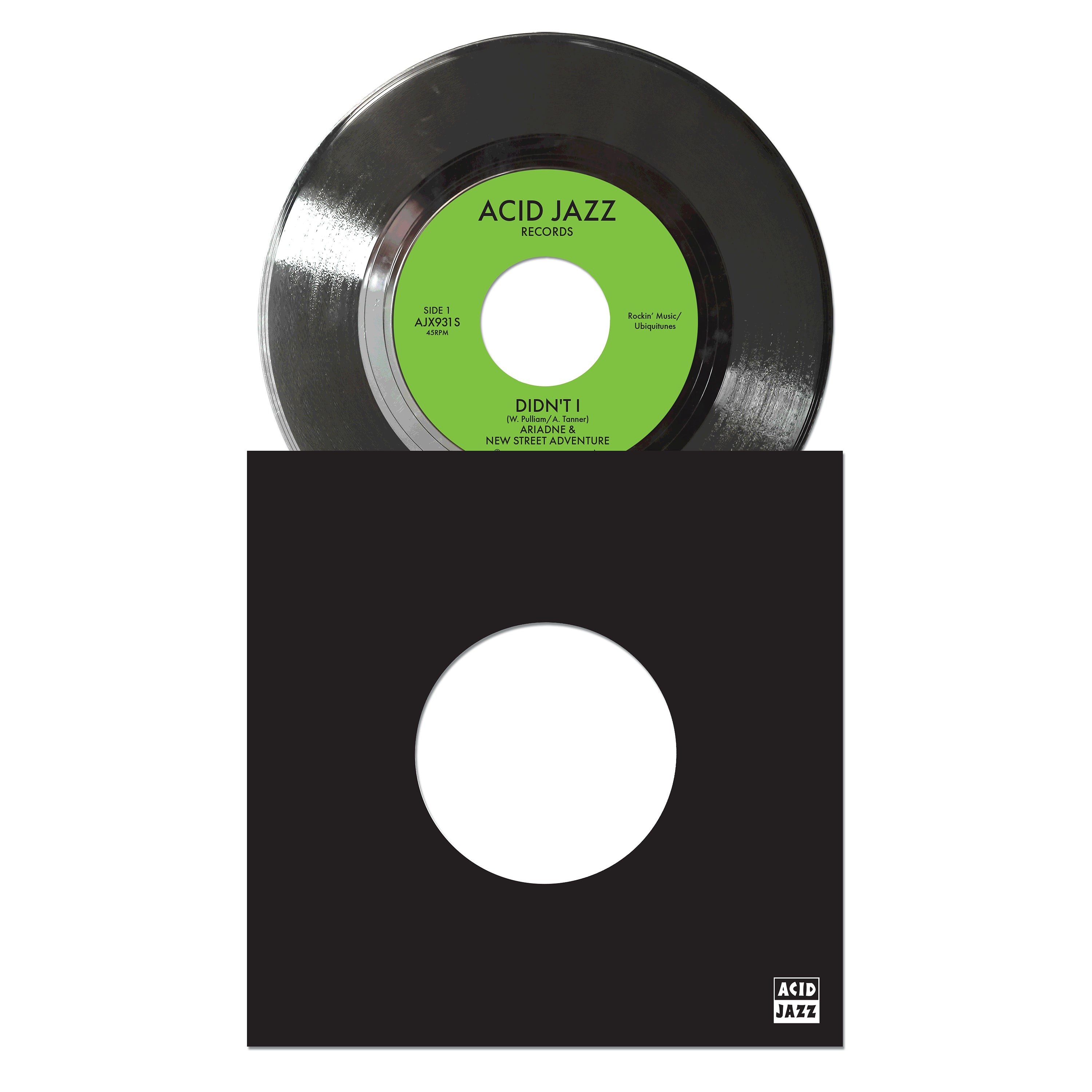 Ariadne & New Street Adventure - 'Didn't I' (7" Vinyl)