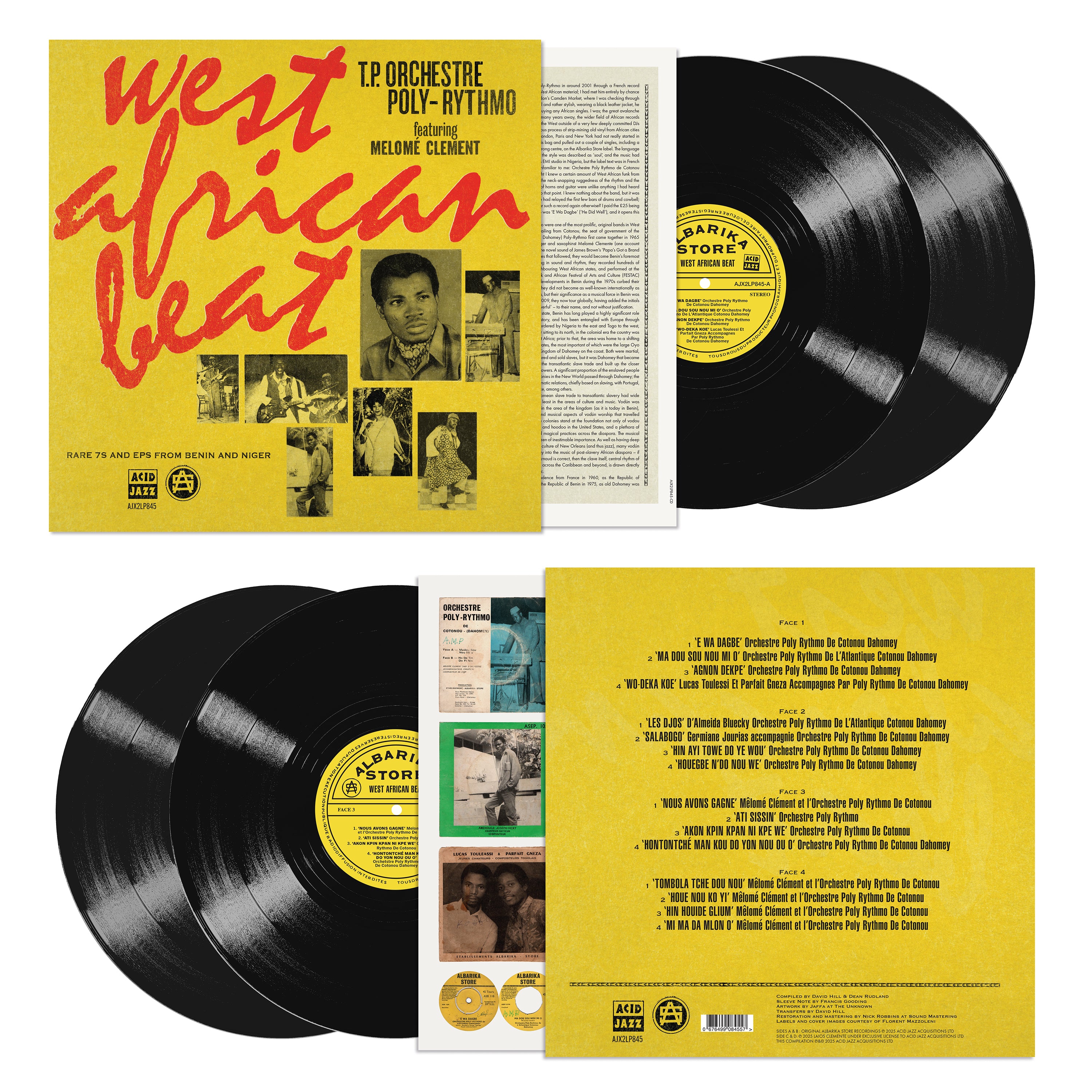 T.P. Orchestre Poly-Rythmo - 'West African Beat' (2LP/CD) – acid jazz