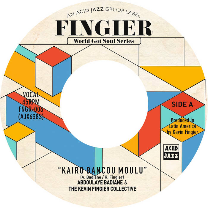 The Kevin Fingier Collective - 'Kairo Bancou Moulu / Addis Ababa' (7" Vinyl)
